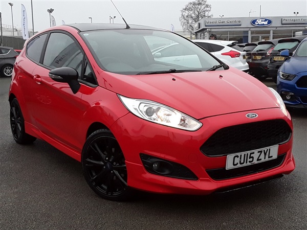 Ford Fiesta 1.0 ECOBOOST 140PS ZETEC S RED 3DR