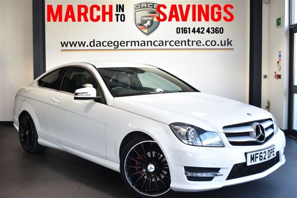 Mercedes-Benz C Class 1.6 C180 BLUEEFFICIENCY AMG SPORT 2DR