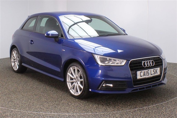 Audi A1 1.6 TDI S LINE 3DR AUTO HALF LEATHER 1 OWNER 114 BHP