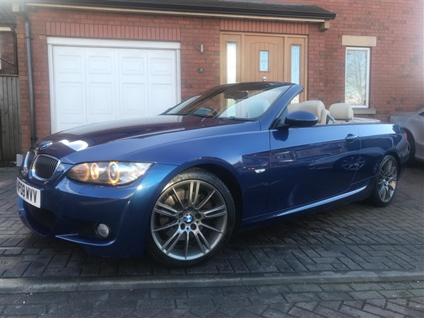 BMW 3 Series 325i M Sport 2dr Step Auto Blue with Ivory