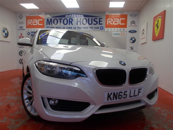 BMW 2 Series SE(SAT NAV AND ONLY  MILES) FREE MOTS AS