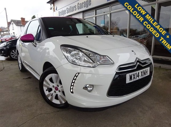 Citroen DS3 1.6 E-HDI AIRDREAM DSTYLE PINK 3d 90 BHP
