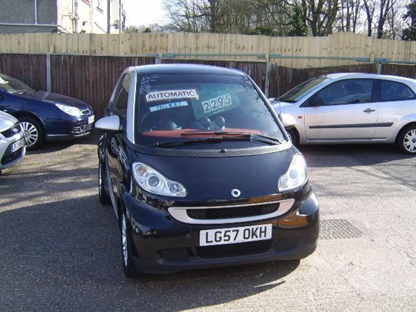 Smart Fortwo automatic tax £30 per year 3 mths warranty