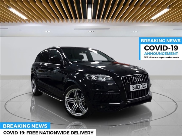 Audi Q7 3.0 TDI QUATTRO S LINE PLUS S/S 5d 204 BHP EURO 6