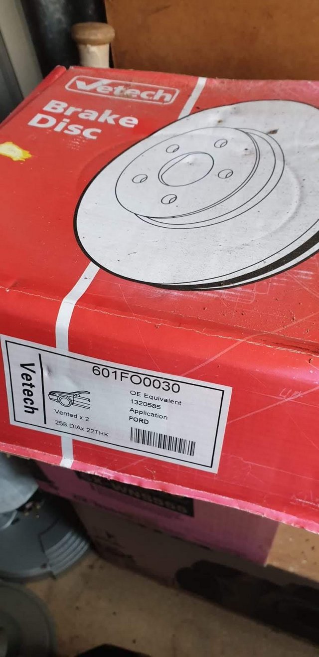 Vetech -Front Brake Discs....Bought for Ford Focus