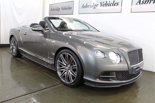 Bentley Continental 6.0 W12 GTC Speed Auto 4WD 2dr