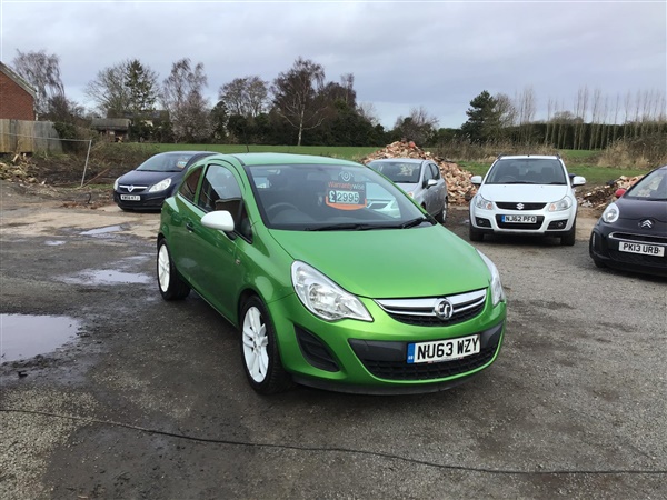 Vauxhall Corsa 1.2 Sting 3dr **1 OWNER FROM NEW - £125 ROAD