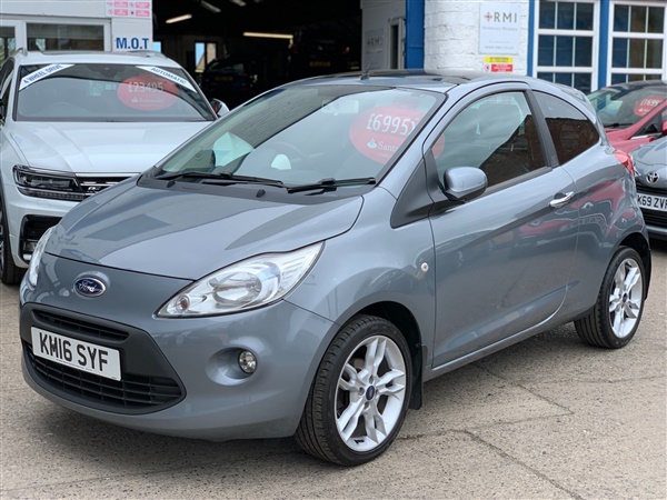 Ford KA 1.2 Titanium 3dr, UNDER  MILES, £30 A YEAR