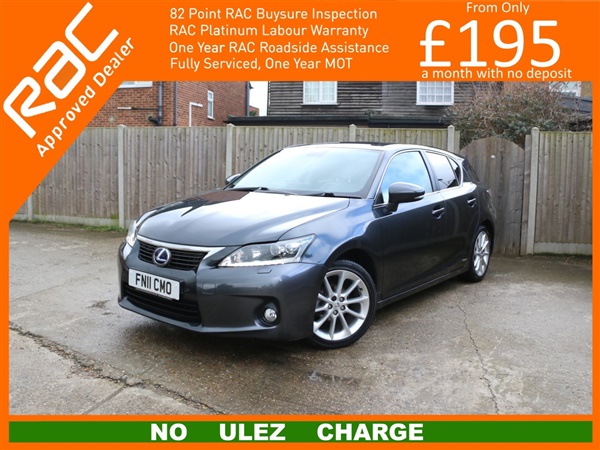 Lexus CT H SE-L Premier 5dr AUTO Sat Nav Rear Cam