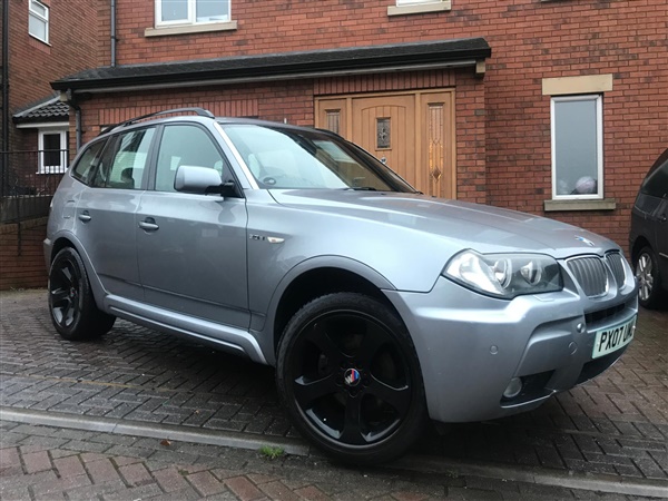 BMW X3 3.0d M Sport 5dr Step Auto Grey with Grey Leather and
