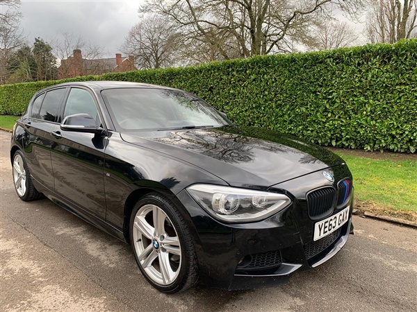 BMW 1 Series 116D M SPORT 5DR +HEATED LEATHER+XENONS+£30