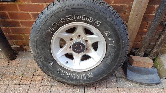 Vauxhall frontera alloy wheel