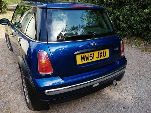 Mini One blue,  reg