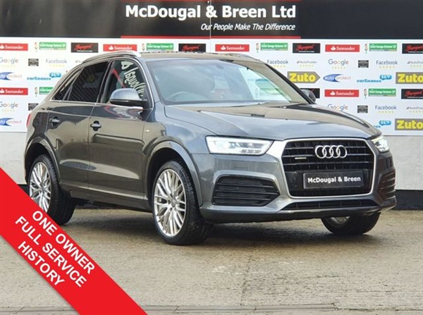 Audi Q3 2.0 TDI QUATTRO S LINE PLUS 5d 182 BHP Semi Auto