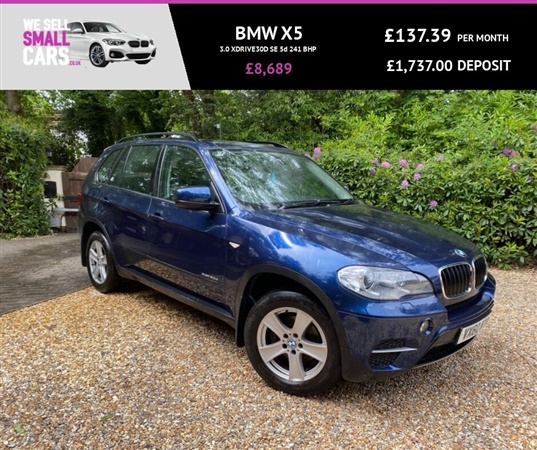 BMW X5 3.0 XDRIVE30D SE 5d 241 BHP Auto