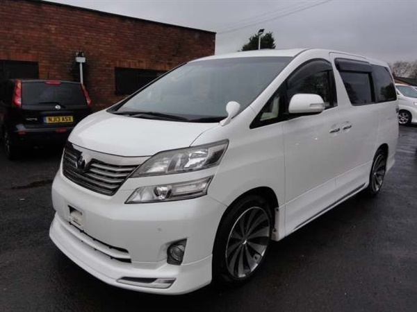 Toyota Vellfire Z EDITION WITH DEALER FITTED BODY KIT Auto