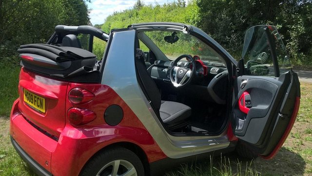 low mileage Smart Fortwo Pulse Cabriolet