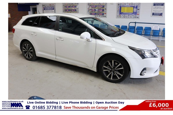 Toyota Avensis ICON 2.2D4-D 150BHP AUTO 5 DOOR ESTATE (GUIDE