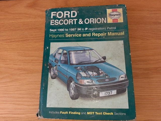 Ford Cortina and Escort Haynes Manuals