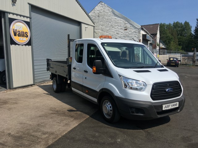  FORD TRANSIT DOUBLE CAB TIPPER