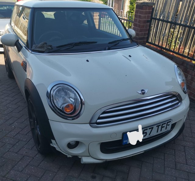 Mini one 57 plate