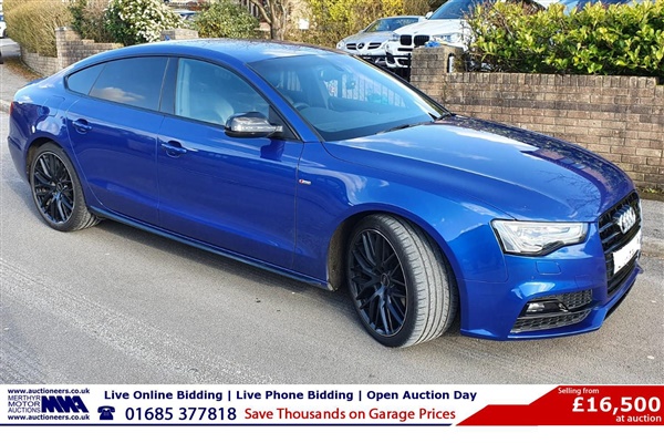 Audi A5 S LINE BLACK EDITION 2.0TDI 190BHP COUPE (GUIDE