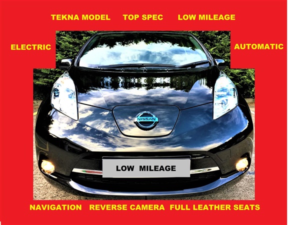 Nissan Leaf 80kW. TEKNA 24kWh. Automatic. ELECTRIC 
