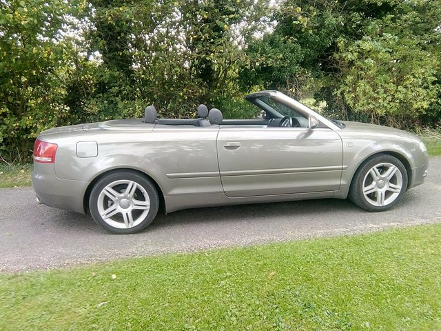 Audi A4 convertible, excellent condition