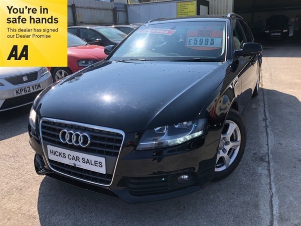 Audi A4 AVANT TDI E CLEAN EXAMPLE SERVICE HISTORY PX WELCOME