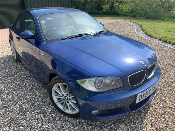 BMW 1 Series 123D M SPORT COUPE ALL CARS REDUCED RESERVE ON