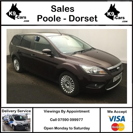 Ford Focus 1.8 TDCi Titanium 5dr Estate 12 Service Stamps,