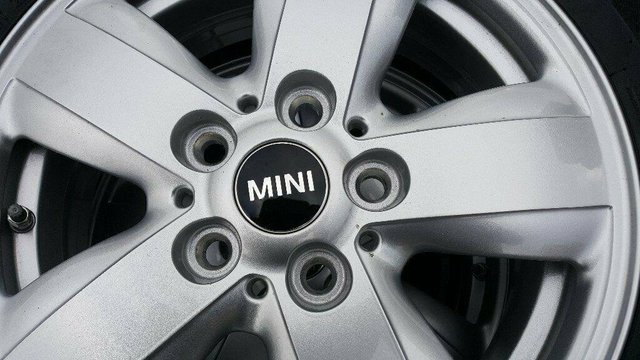 Brand new Mini Aluminum Wheels and Tyres.