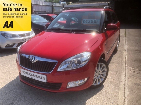 Skoda Fabia ELEGANCE TDI CR 1.6 TDI 105 BHP VERY CLEAN