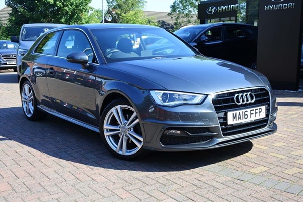 Audi A3 1.6 TDI S line 3dr (Nav) Manual