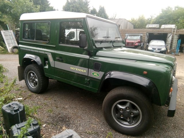  Land rover defender 90,4 seater, TDI engine