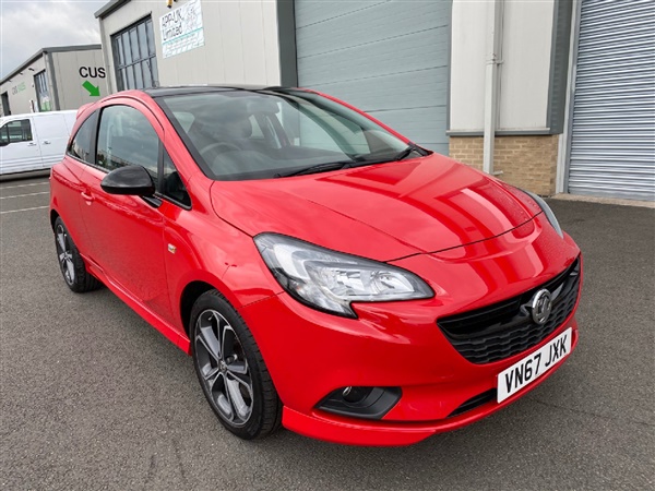 Vauxhall Corsa 1.4T 150BHP RED EDITION 3DR AIR CON BLUETOOTH