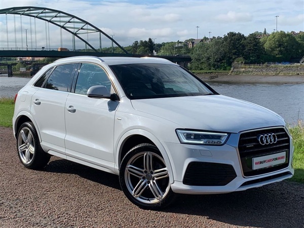 Audi Q3 2.0 TDI QUATTRO S LINE PLUS 5d 182 BHP Semi Auto