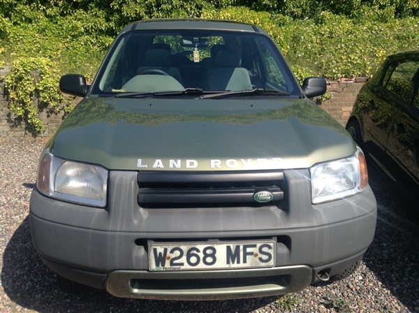 Land Rover Freelander 2.0 Di Hardback 3dr WILL COME WITHFULL