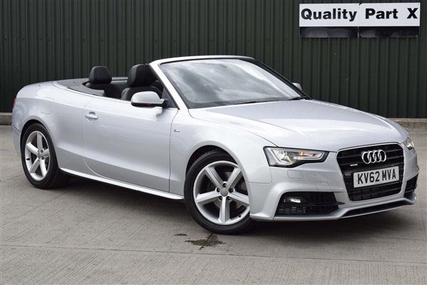 Audi A5 2.0 TDI S line Cabriolet quattro 2dr