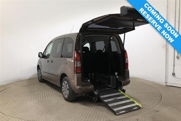 Peugeot Partner Tepee 5 Seat Auto Wheelchair Accessible Ramp