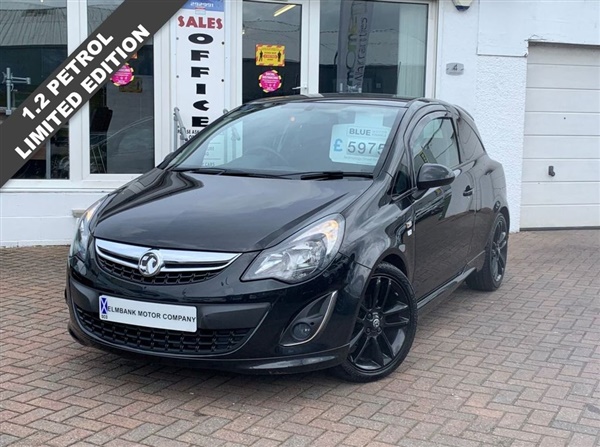 Vauxhall Corsa 1.2 LIMITED EDITION 3d 83 BHP