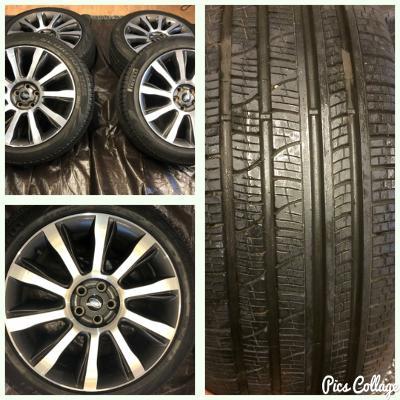 Range Rover 21 inch, 10, spoke alloys and Pirelli tyres (4)