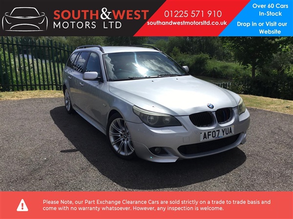 BMW 5 Series D M SPORT TOURING 5d 161 BHP