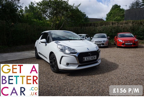 Ds Ds 3 1.6 BlueHDi Elegance 3dr - £156 PER MONTH - CAR IS