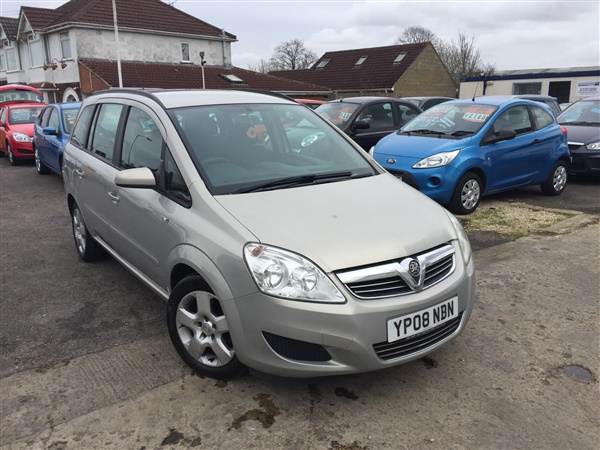 Vauxhall Zafira 1.6i Exclusiv 5dr 7 SEATER+CAMBELT+S/H+NEW