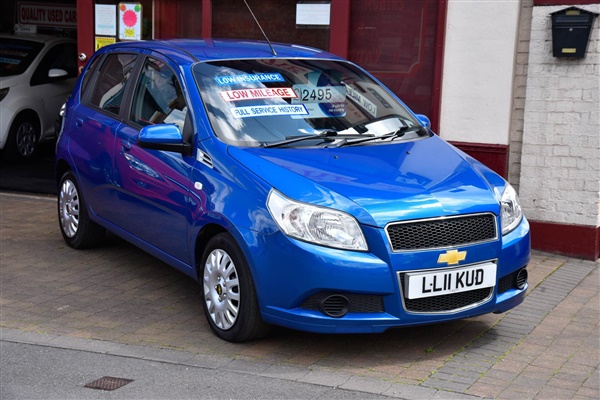 Chevrolet Aveo 1.2 LS 5dr [35k only] fsh 6 stamps] a/c