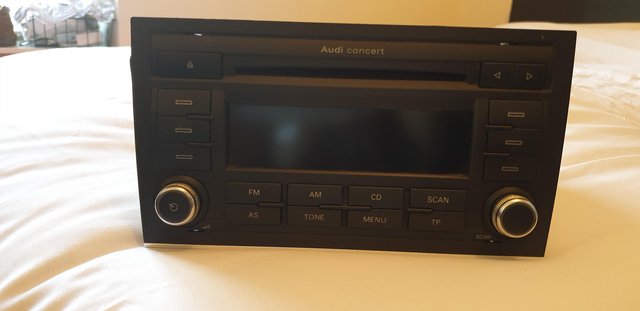 Audi concert radio and climate control