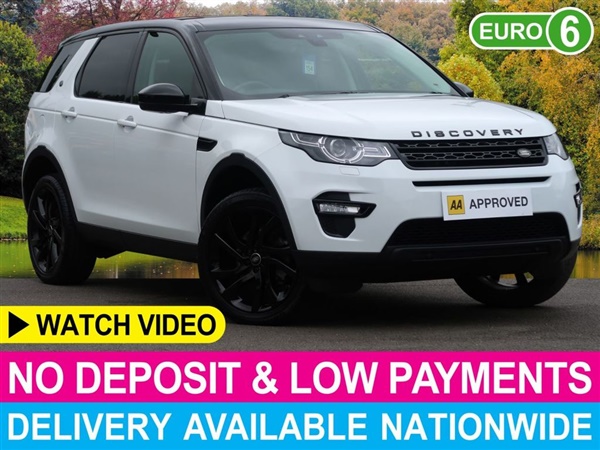 Land Rover Discovery Sport 2.0 TD4 HSE BLACK 5DR 180 BHP
