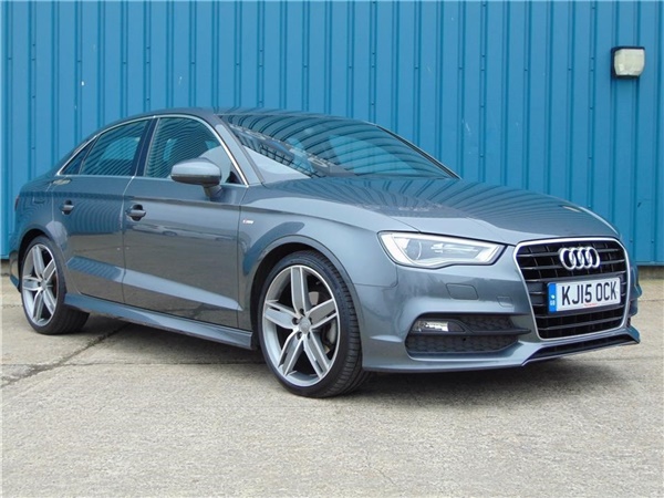 Audi A3 S Line 2.0 TDi Saloon with Sat Nav and Rear Senors