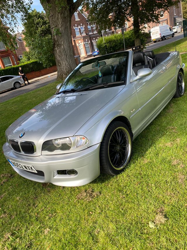 BMW 3 Series, ) Silver Convertible, Manual Petrol,